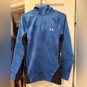 Under Armour Striped Blue undershirt hoodie - New with tag